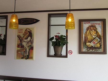 Da cafe 店内の絵