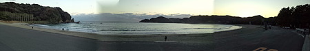 一日目弓ヶ浜