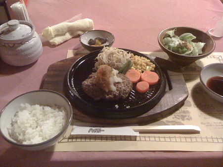 和風ハンバーグセット♪