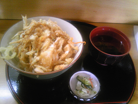 白えび掻き揚げ丼