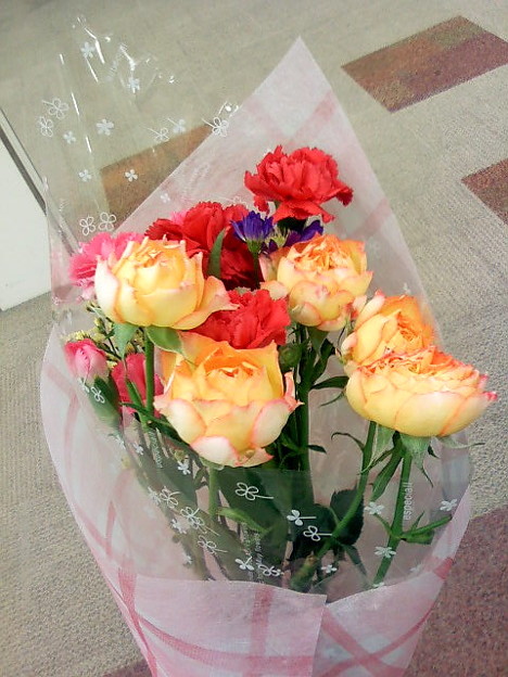 安い花束買って１００均の材 Photo Sharing Photozou