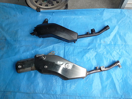KLX140マフラー 003