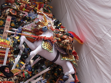 06 博多祇園山笠 飾り山 千代流 2012年 三國志(さんごくし)写真画像4