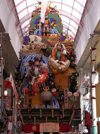 14 博多祇園山笠 走る飾り山 瑞祥七福神(ずいしょうしちふくじん)2012年 写真画像3