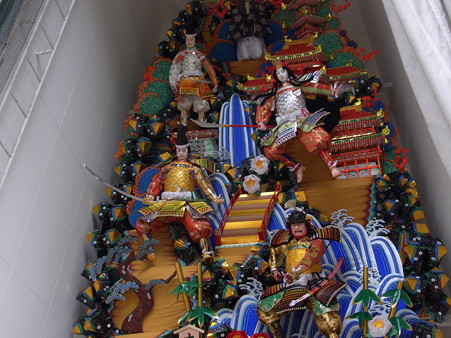 16 博多祇園山笠 飾り山 大刀一閃巴武勇(だいとういっせんともえのぶゆう)2012年 写真画像3