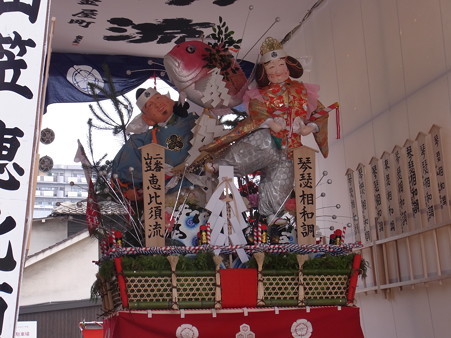 37 博多祇園山笠 恵比須流 舁き山 琴瑟相和調(きんしつあいわしてととのう)2012年 写真画像2