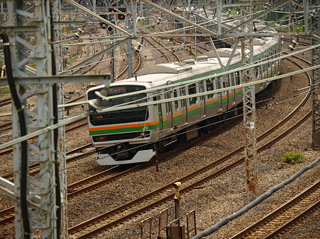 E231系東海道本線(東神奈川)