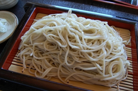 せいろそば(10割そば)750円