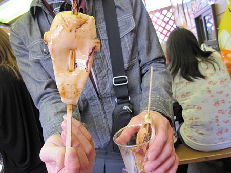 一反木綿・いか焼き